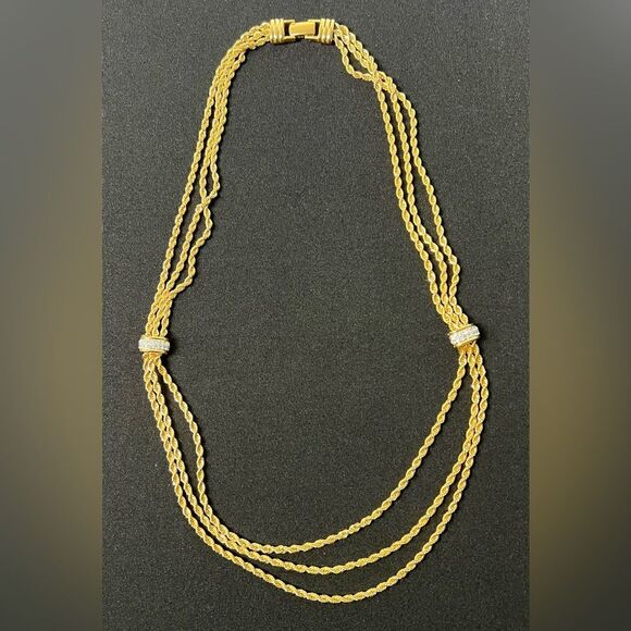 Vintage Nolan Miller Glamour Collection Necklace - Picture 3 of 6